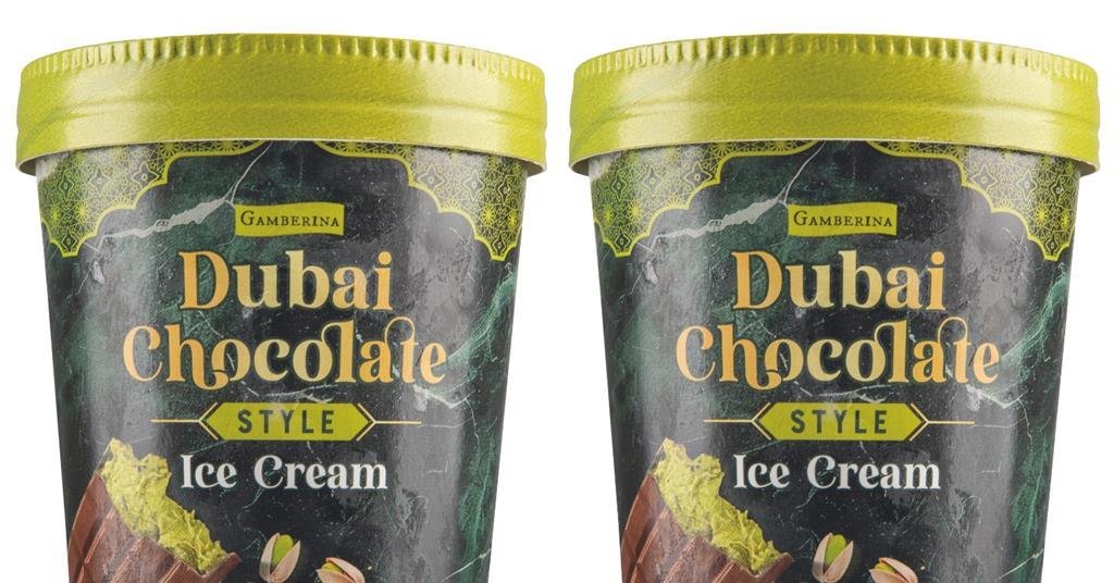 Aldi claims 'first' with Dubai-style chocolate ice cream