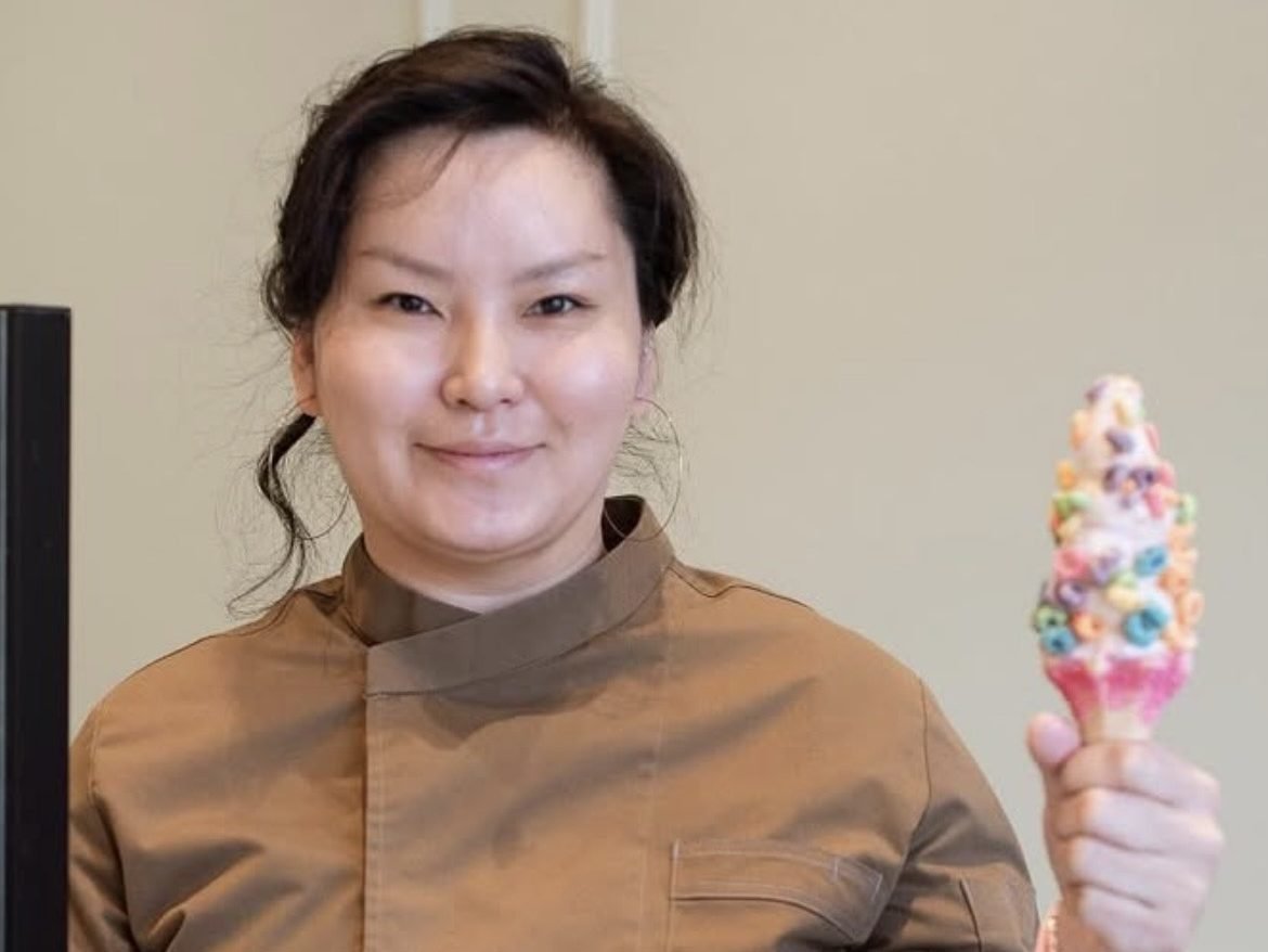 This new ice cream shop is swirling up lower-sugar soft serve in Asian flavors 