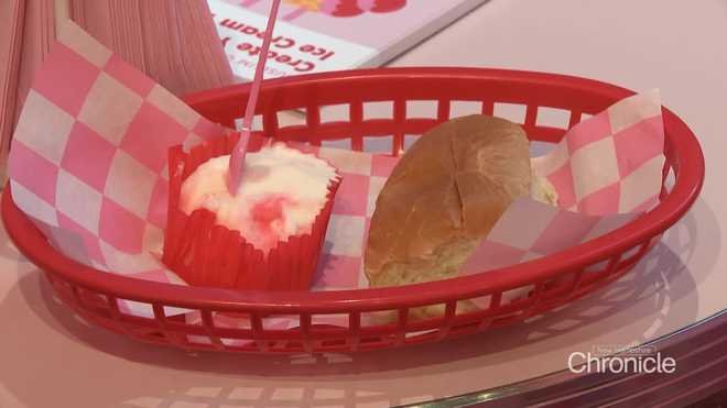 Lobster roll ice cream