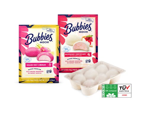 Bubbies Ice Cream Launches Certified Home-Compostable Packaging Just in Time for Earth Month