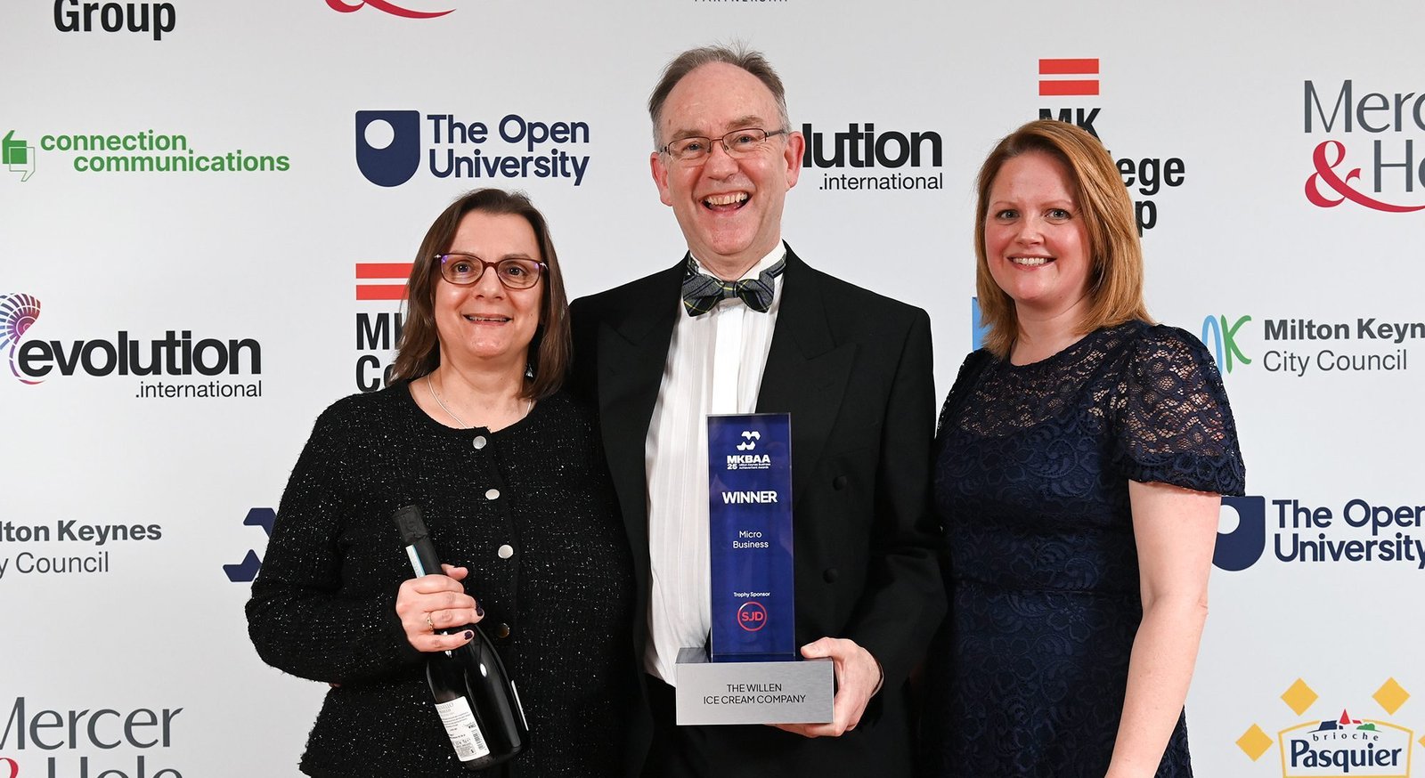 Ice cream firm joyfully scoops prestigious award ceremony