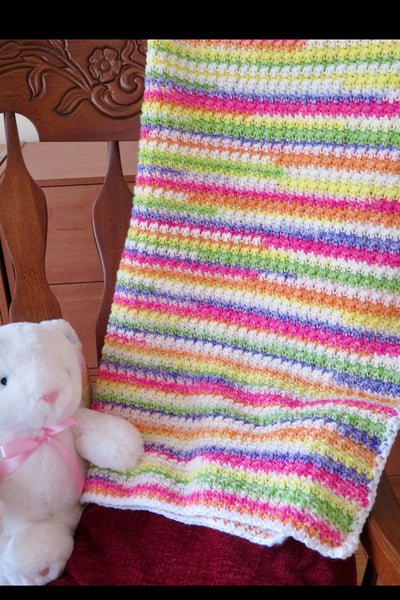Sundae Treats Ice Cream Baby Blanket (Crochet) – Lion Brand Yarn