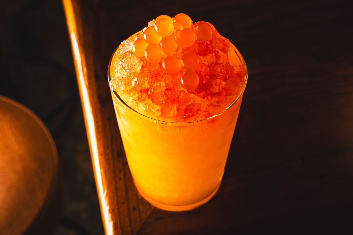 The Mangoneada Margarita from the Daisy Margarita Bar.