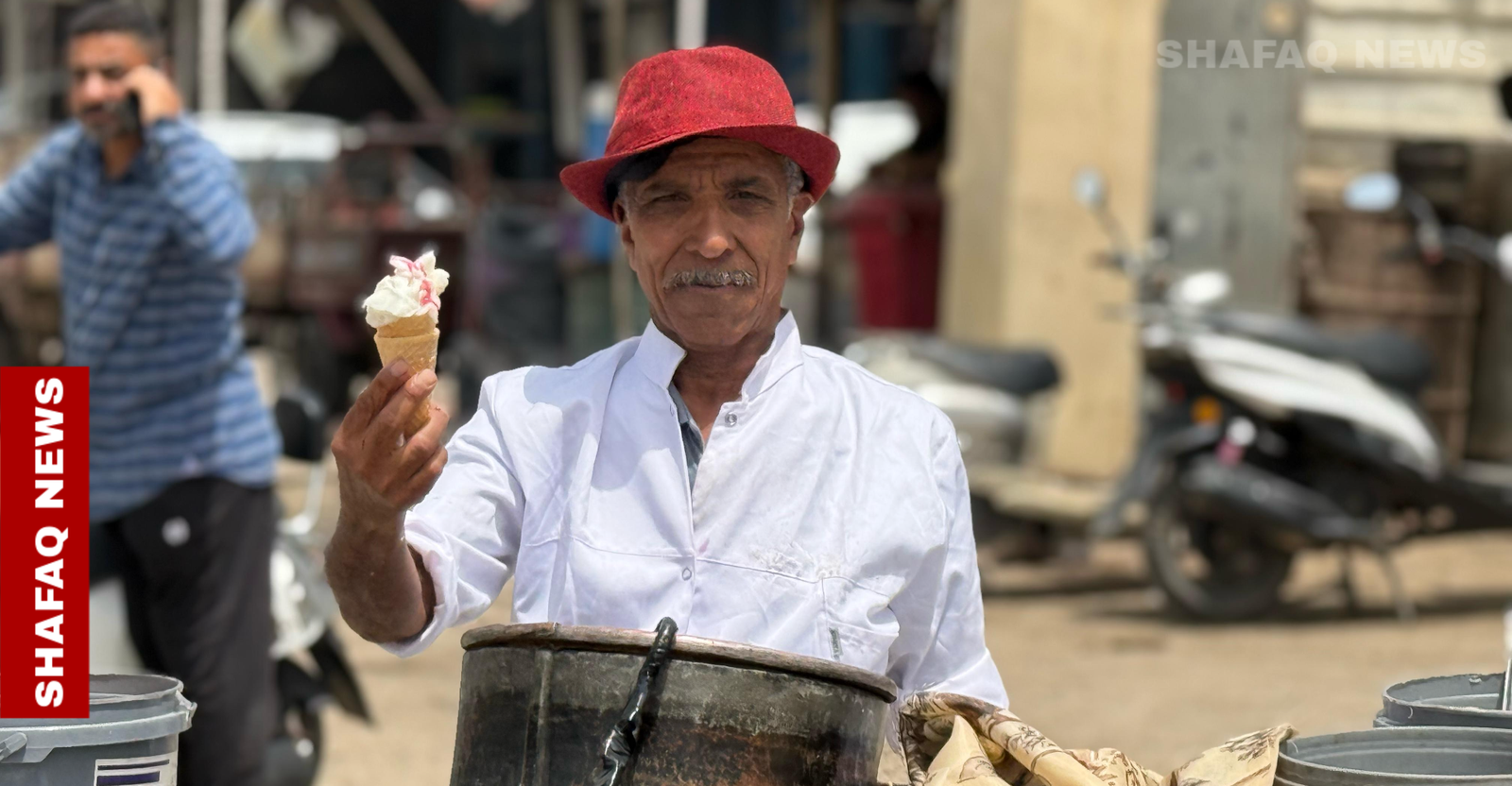 Hilla’s ice cream master blends memory and mastic in every scoop