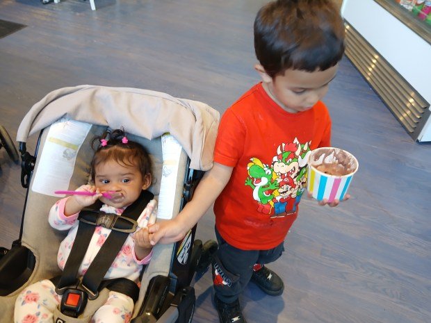 Choices abound at Jesse Pruchnik's ice cream business. (Emily M. Olson)