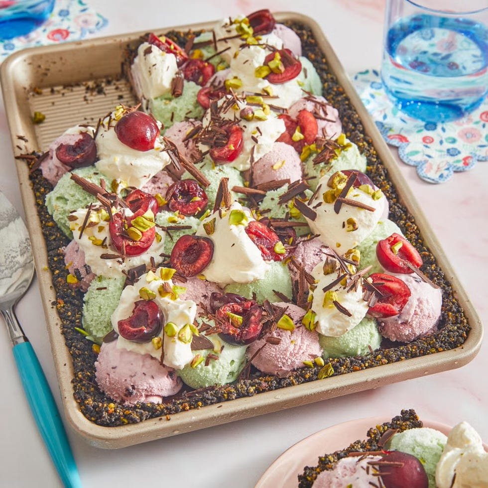 sheet pan ice cream sundae graduation dessert sheet pan ice cream sundae graduation dessert