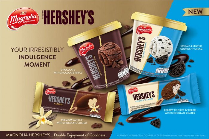 Bangkok Post - Magnolia, HERSHEY’S Unveil Decadent Ice Cream Collaboration 