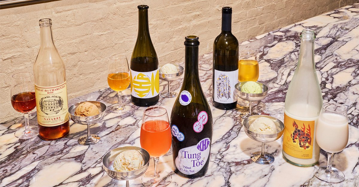 Wine and Ice Cream Are a Terrible Pairing, So Why Are Bars Selling Them Side By Side?