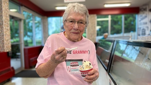 Meet the Grammy behind Shaw's best-selling ice cream flavour