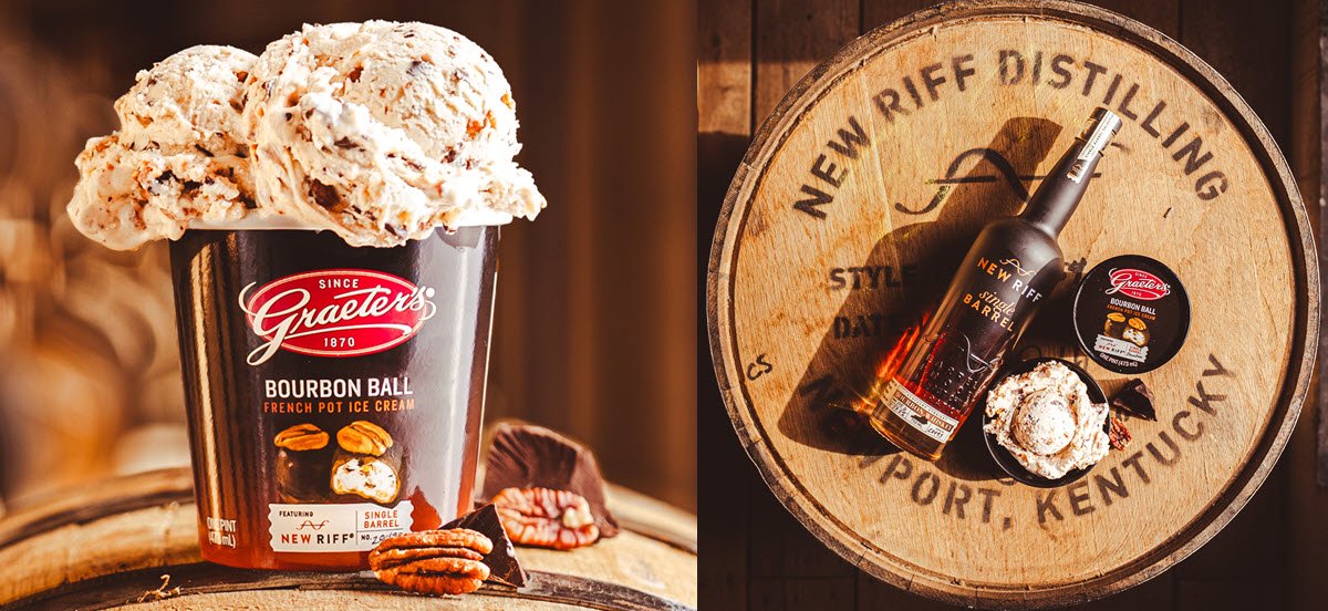 New Riff Distilling - Graeter's Ice Cream Bourbon Ball French Pot Ice Cream Collaboration,