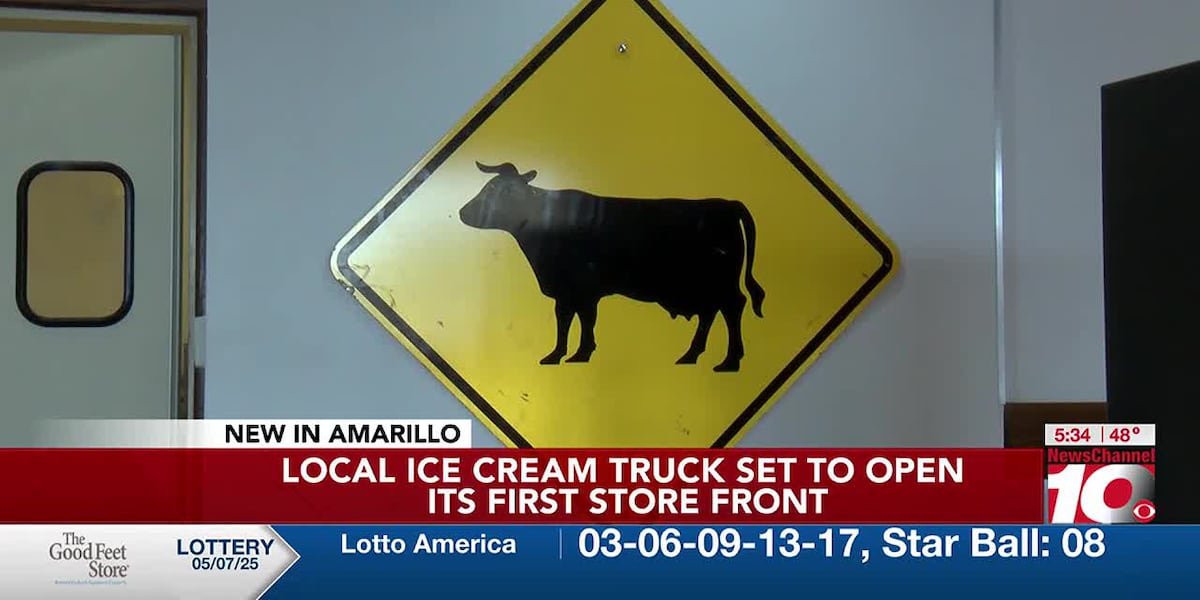 New in Amarillo highlights ice cream truck turned ice cream shop - KFDA