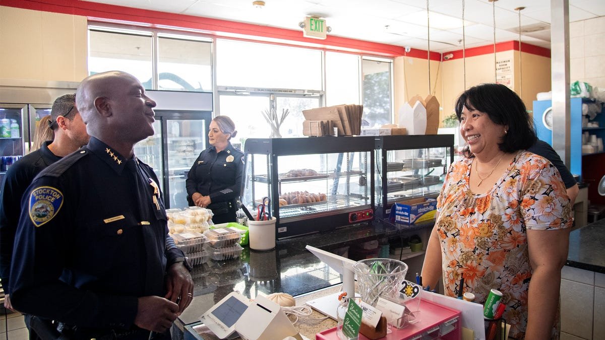 Police Chief McFadden holds community walk in north Stockton
