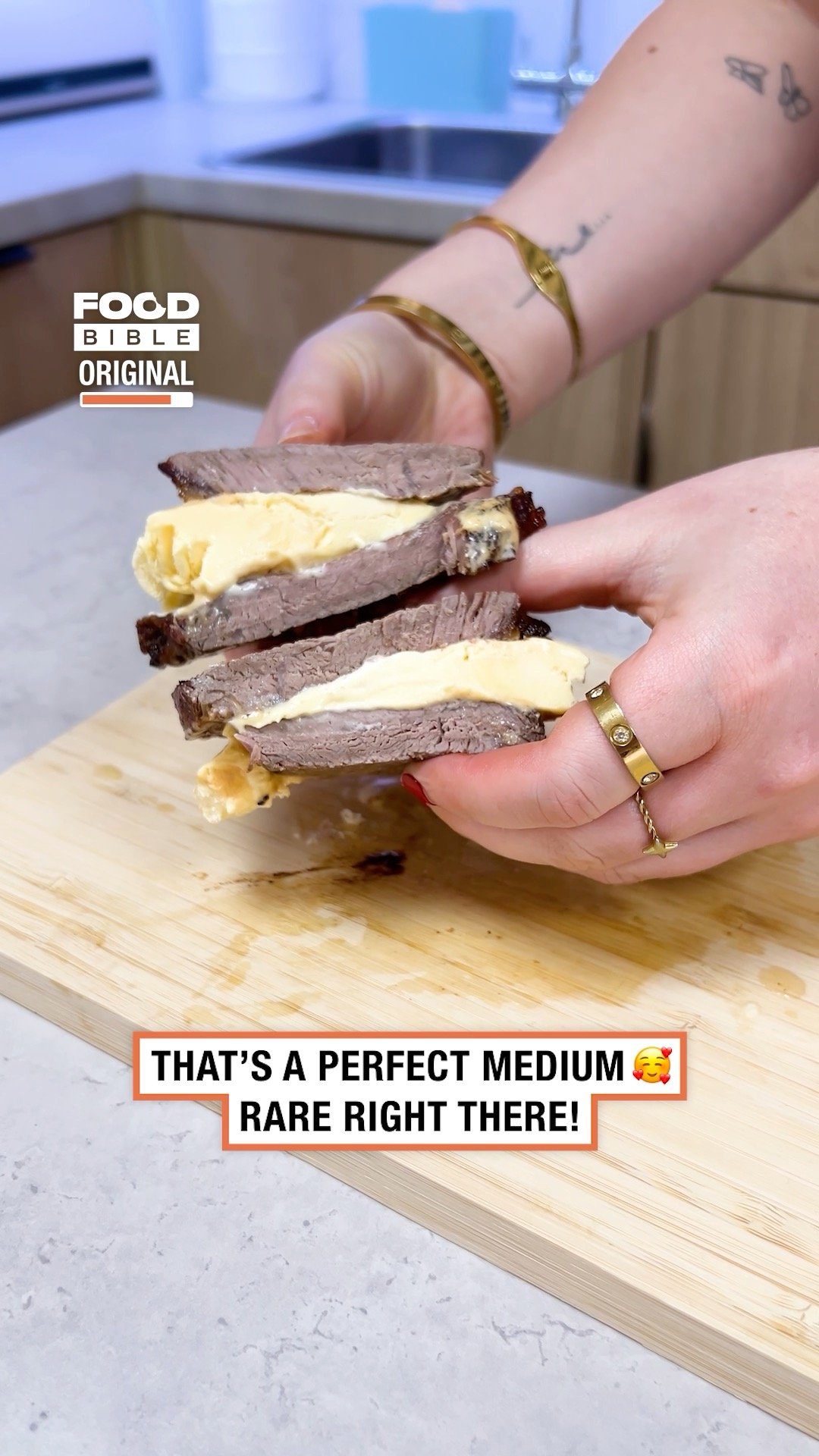 The perfect medium rare ice cream sandwich | By FOODbible - Facebook