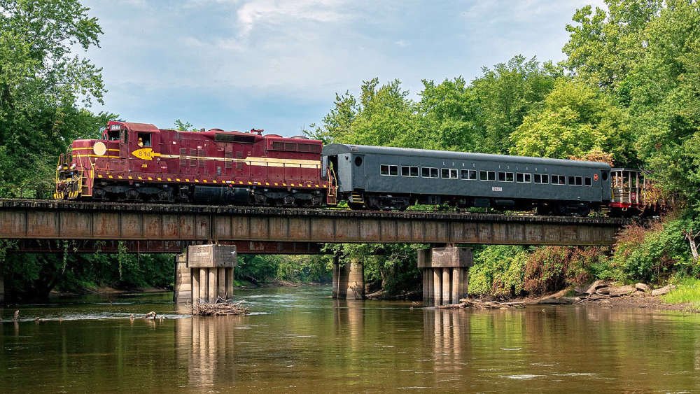 Visit the Hoosier Valley Railroad Museum during the Mint Festival for the Ice Cream Trains