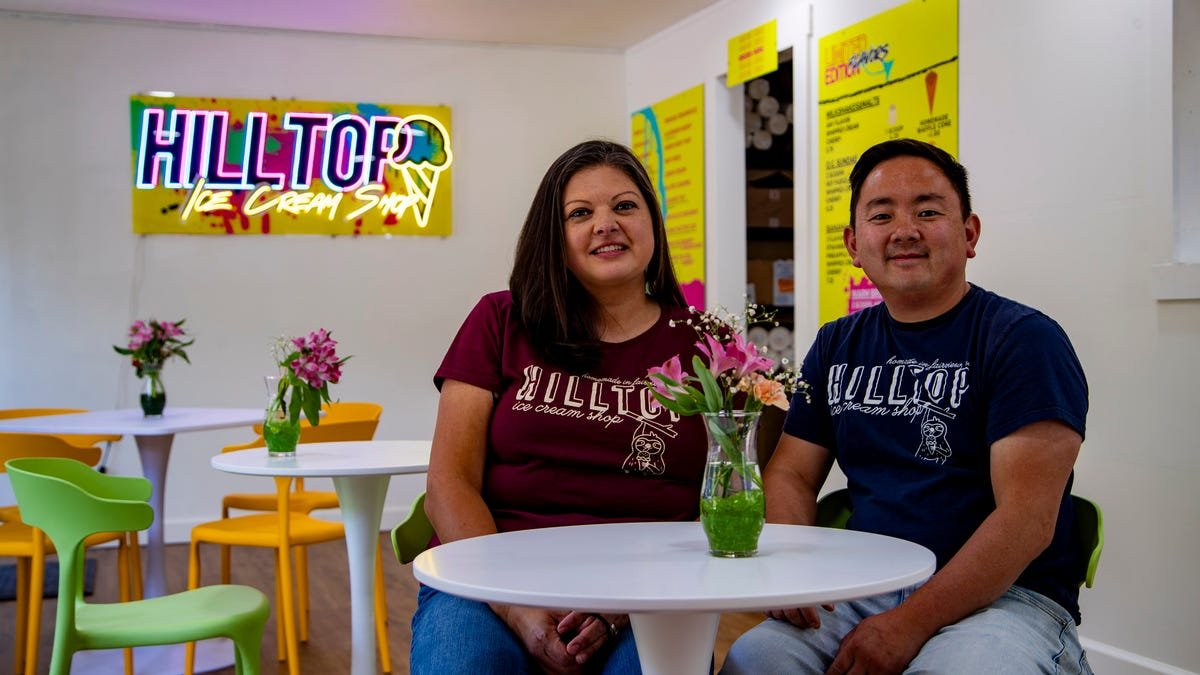 Hilltop Ice Cream opens shop in North Asheville in time for the summer