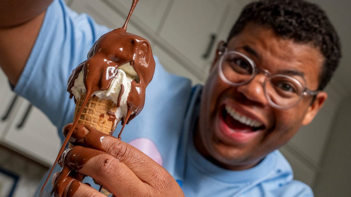 Homemade magic shell topping for your next ice cream party