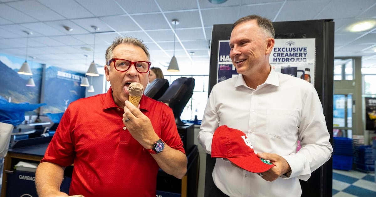 University of Utah president makes 'ice cream visit' to rival BYU – Deseret News