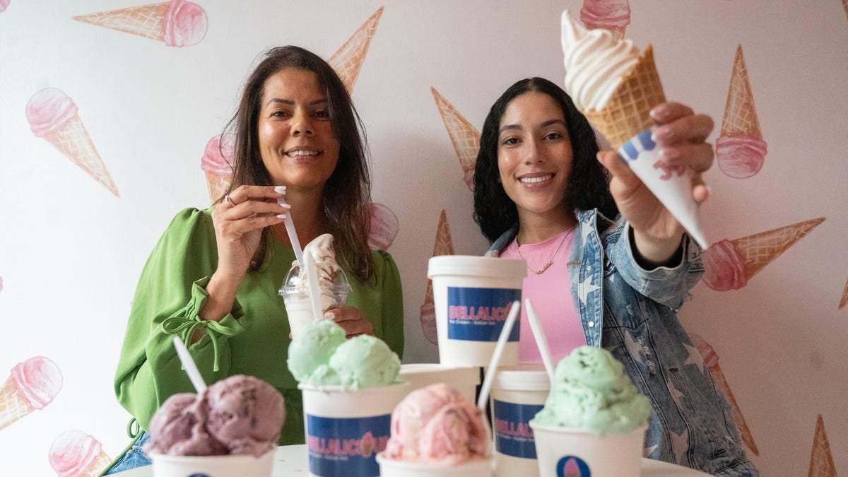 Bellalicious ice cream shops in Oakhurst, Monmouth Beach, Ocean Grove