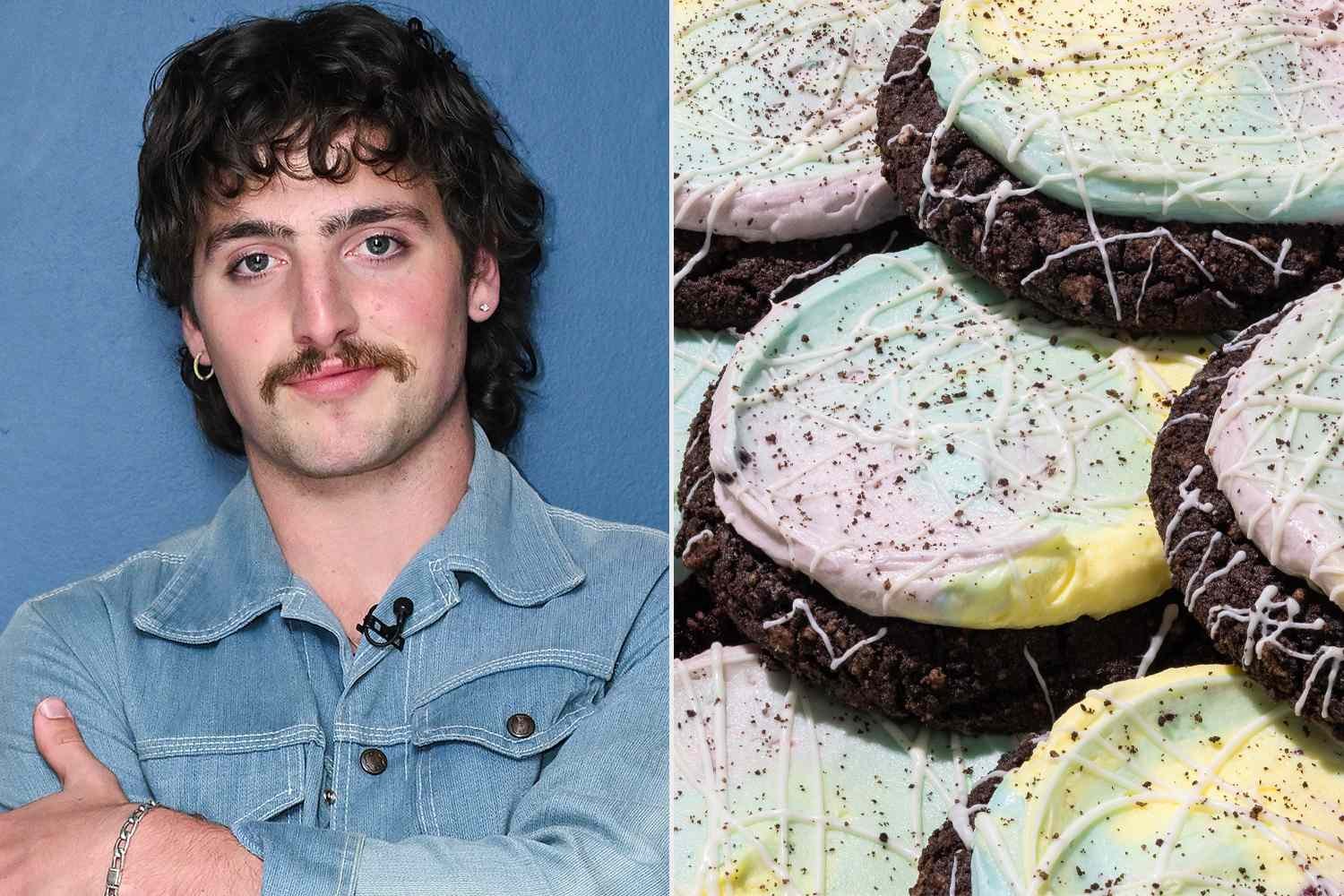 Benson Boone Collabs with Crumbl to Create Dreamy, Limited-Edition Moonbeam Ice Cream Cookie