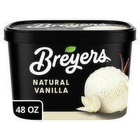 Breyers Natural Vanilla Ice Cream, 1.5 quart