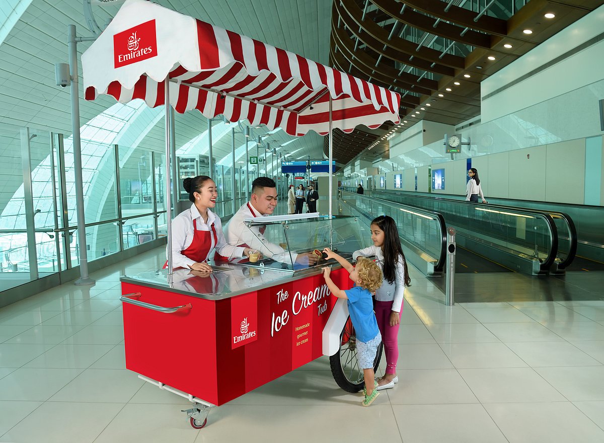 Emirates is giving away free ice cream at Dubai International Airport: Find your Eid treat