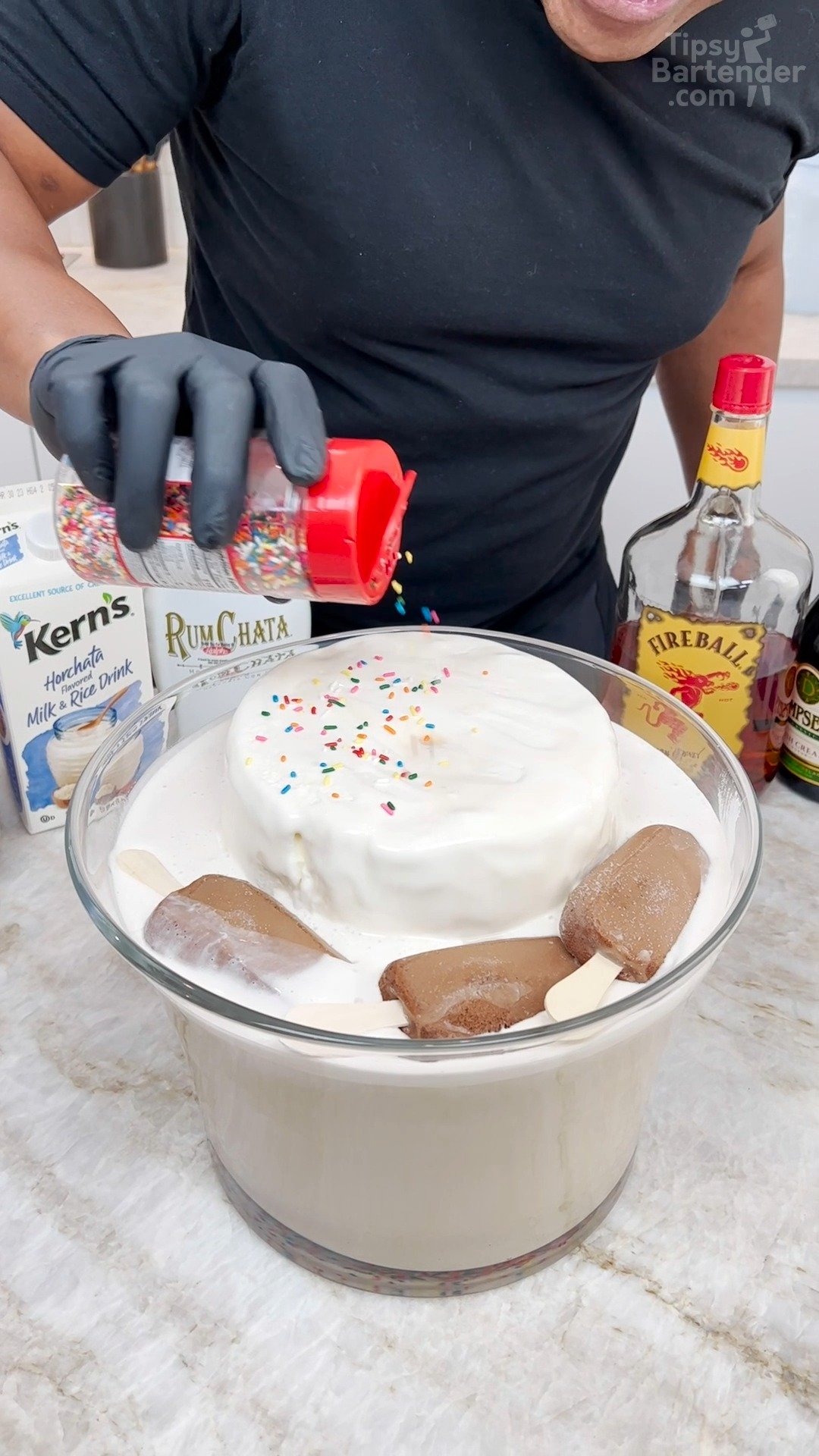 Epic Ice Cream Punch | By Tipsy Bartender - Facebook