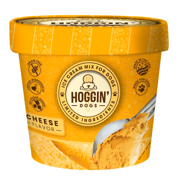 Hoggin Dogs Ice Cream Mix-Cheese, Small - Pet Wants Mira Mesa