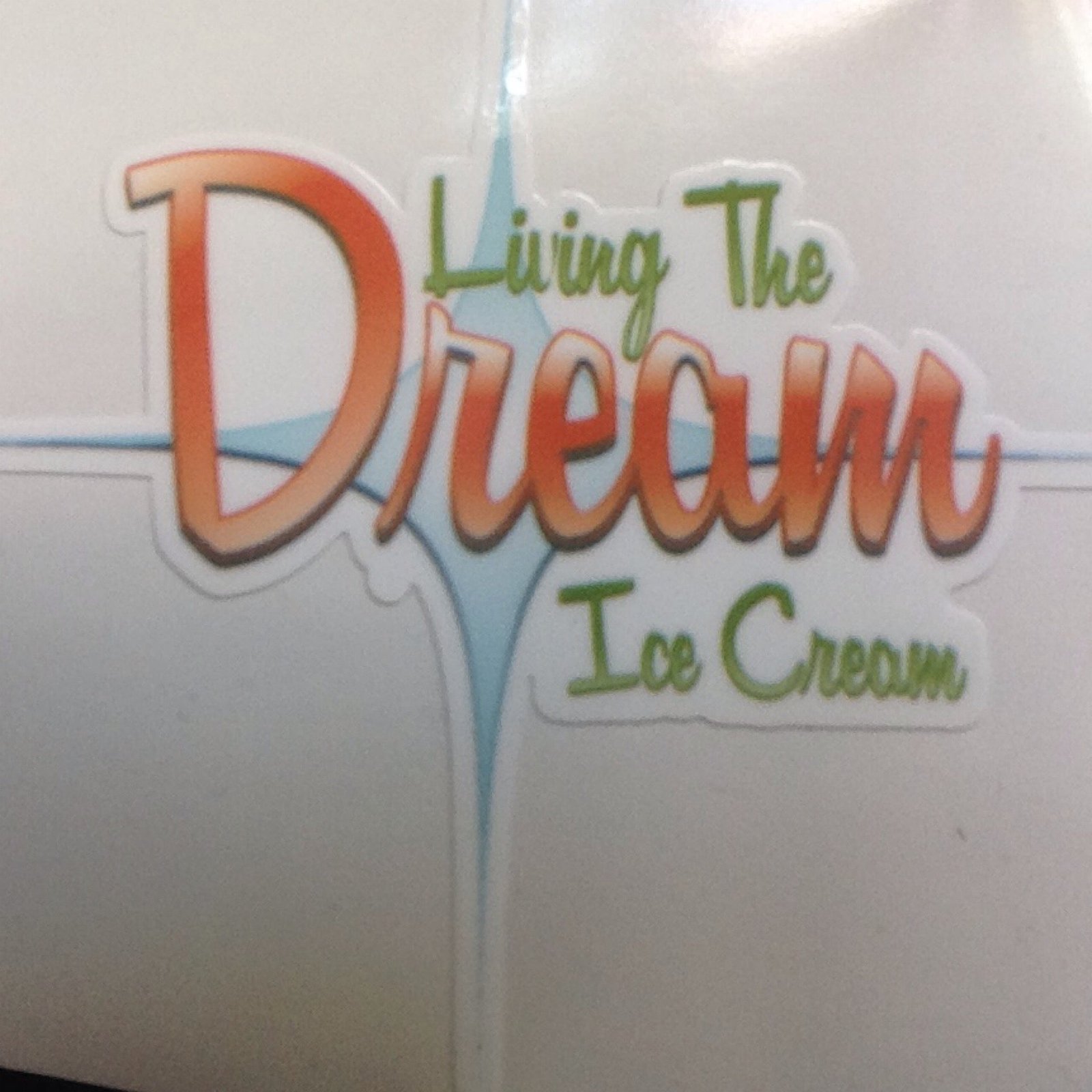 Stickers/ Cards | Ice Cream on The Eureka Boardwalk | Living The Dream | Humboldt County, CA