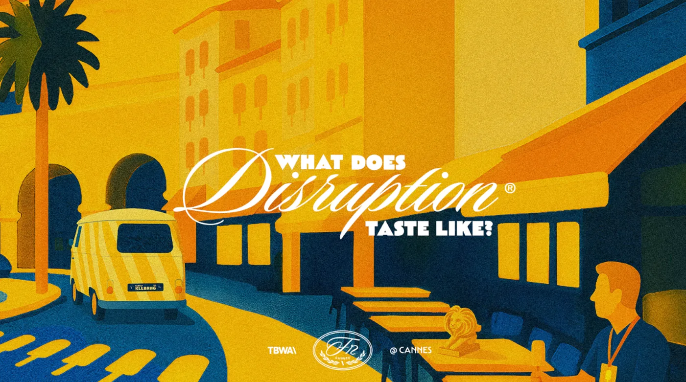 TBWA Brings ‘A Taste of Disruption’ to Cannes Lions With Ice Cream