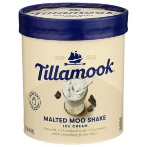 Tillamook Malted Moo Shake Ice Cream, 48 Ounce -- 6 per case