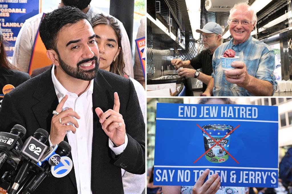 Zohran Mamdani urged Ben & Jerry to boycott Israeli settlements